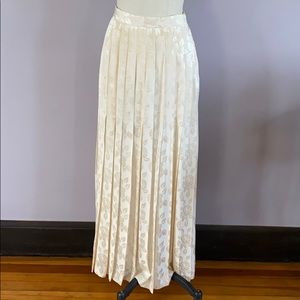 Oscar de la Renta vintage maxi silk skirt